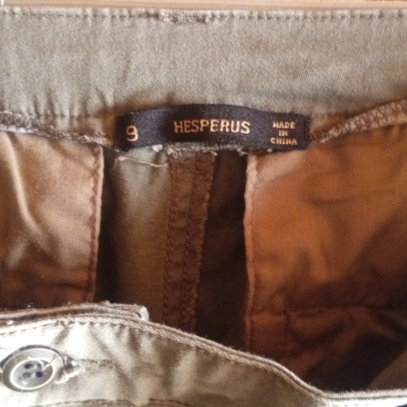 Women's Olive Cargo Pants Hesperus - Picture 2 of 8